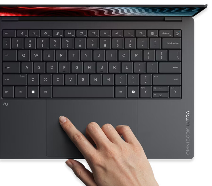 Der neue HP-Laptop bietet ein haptisches Trackpad