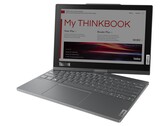 Lenovo ThinkBook Plus Twist mit 13,3 Zoll 3K-OLED- & 12 Zoll E-Ink-Display auf der Rückseite (Bild: Lenovo)