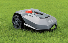 Aldi verkauft in der kommenden Woche den Mähroboter Scheppach RLM500. (Bild: Aldi-Onlineshop)