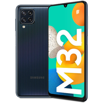 Das Galaxy M32 von vorne und hinten (Bild: Samsung)