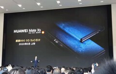 Teaser aus China: Das Huawei Mate Xs mit Kirin 990-SoC startet im März 2020.
