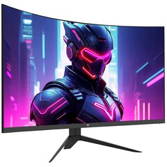 Den 32 Zoll Curved-Gaming-Monitor KTC H32S17F gibt es aktuell für nur 179,99 Euro. (Bildquelle: MediaMarkt)