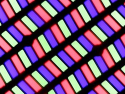 Pixel Raster des LGPhilips-Bildschirms