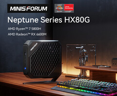 Minisforum präsentiert mit dem HX80G einen neuen Mini-PC der Neptune Series. (Bild: Minisforum)