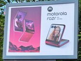 Das Motorola Razr 40 Ultra wird bereits auf ersten Plakaten beworben, vor der offiziellen Produktvorstellung. (Bild: Nixanbal)
