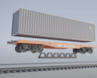 Der Magrail Booster soll einfach unter bestehende Güterwagen installiert werden. (Bild: Nevomo)