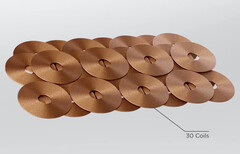 Das drahtlose Ladegerät von Tesla besitzt mehr Ladespulen als die meisten Konkurrenten. (Bild: Tesla)