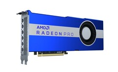Mit der Radeon Pro VII bringt AMD eine Vega 20 und 1 TB/s schnellen HBM2-Speicher zu professionellen Anwendern. (Bild: AMD)