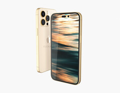 Das Apple iPhone 14 Pro Max soll schlankere Bildschirmränder als das iPhone 13 Pro Max erhalten. (Bild: @xleaks7 / Pigou)
