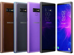 Support-Seite für das Samsung Galaxy Note 9 geht live