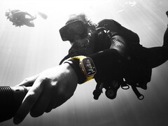 Mit Oceanic+ erhält die Apple Watch Ultra zahlreiche Features, die man von Tauchcomputern kennt. (Bild: Apple)
