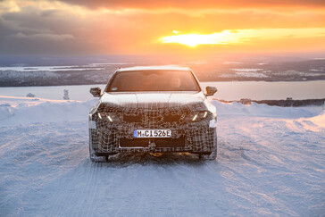 Der neue BMW i3 mit Tarnfolie.