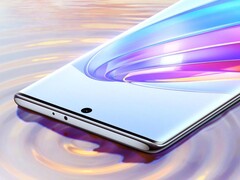Das Honor X40 setzt auf ein schickes Design mit einem Display, das zur linken und rechten Seite hin gekrümmt ist. (Bild: Honor)