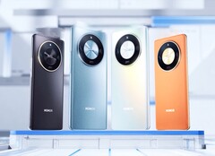 Das Honor X50 packt eine 108 MP Kamera in ein rundes Kameramodul. (Bild: Honor)
