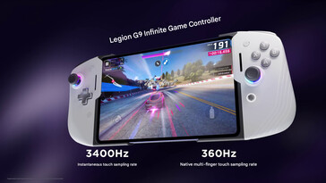 Das Legion Y700 Infinite mit GR9-Controller.
