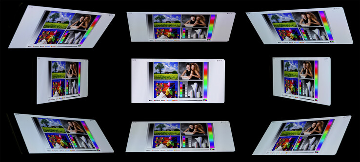 Blickwinkelstabilität des Google Pixel 7