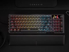 Vanguard Pro 96: Neue Gaming-Tastatur mit Display und Hall-Effekt (Bildquelle: Corsair)
