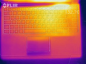 Wärmeentwicklung Oberseite (Leerlauf)