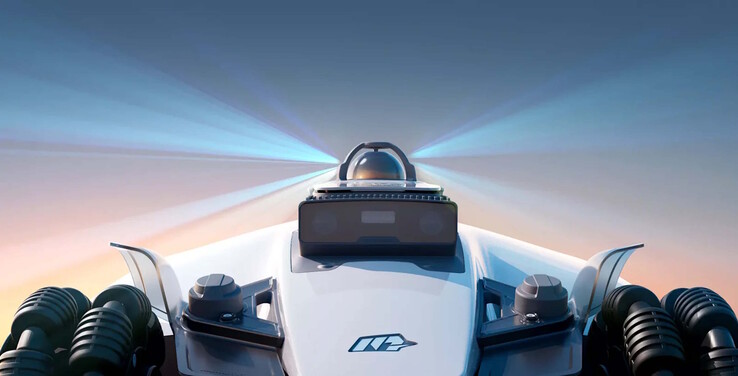 Genutzt werden LiDAR, RTK und eine optische Sensorik (Bildquelle: Mammotion)