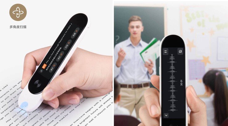 Der Mijia Dictionary Pen kann auch als Diktiergerät genutzt werden