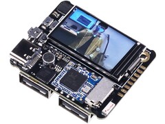 Quantum Tiny Linux: Entwicklungskit mit Display (Bildquelle: BerryBase, Seeed)
