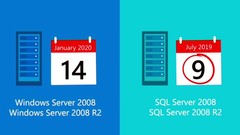 Das Ende naht: Microsoft stellt bald Support für Windows Server und SQL Server 2008/2008 R ein.