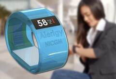 Das Alertgy NICGM-Armband soll den Blutzucker im Jahr 2023 messen können (Bild: Alertgy)