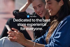 Die Webseite bewirbt die Vorzüge von Apples eigenem Store. (Bild: Apple)