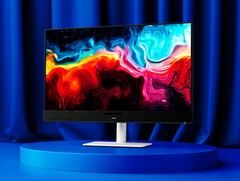 Der Dell Plus S3225QC bietet ein 120 Hz schnelles QD-OLED-Panel mit voller 4K-Auflösung.