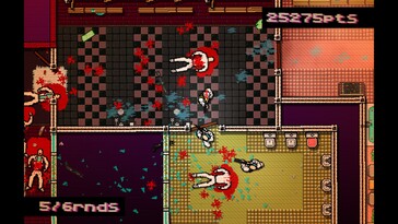 Im Bild: Ein Gameplay-Screenshot aus Hotline Miami.