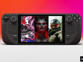Die neue Choice-Auswahl umfasst Crysis 3 Remastered und Diablo IV. Im Bild: Steam Deck mit dem Cover des Bundles auf dem Bildschirm.