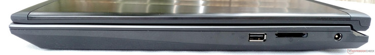 links: USB 2.0, SD-Kartenleser