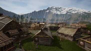 Häuser in Land of the Vikings.