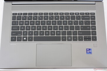 Gleiche Tastatur wie beim ZBook G7, aber mit optionaler RGB-Beleuchtung pro Taste