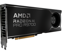 Die Radeon AI Pro R9700 wird im Juli 2025 erscheinen. (Bildquelle: AMD)