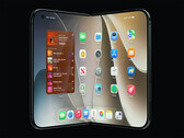 Apple iPhone Ultra Foldable Renderbild