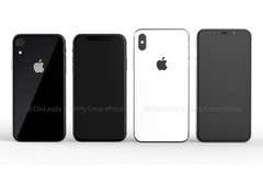Die beiden iPhones des Jahres 2018: 6 Zoll und 6,5 Zoll iPhone X Plus 2018.