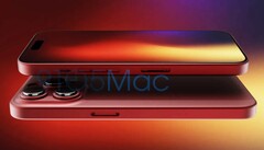 Das Apple iPhone 15 Pro soll auch in Dunkelrot angeboten werden. (Bild: 9to5Mac)