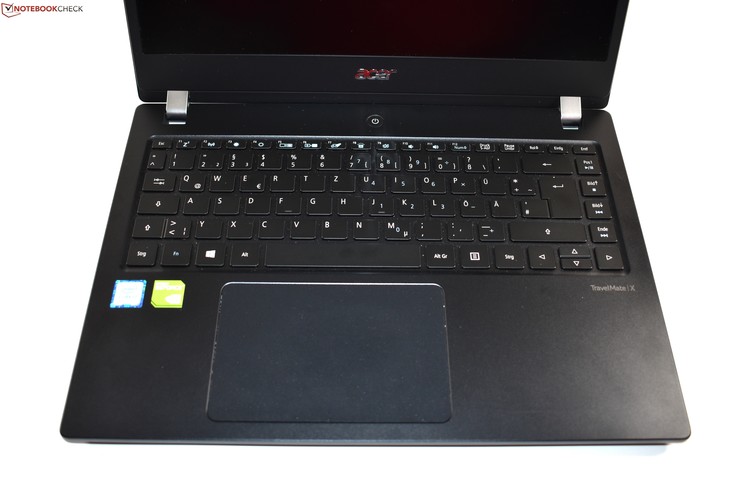 Tastaturbereich Acer TravelMate X3410