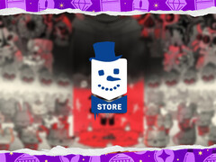 Das kommende kostenlose Spiel könnte ein gut bewerteter Indie-Titel sein. Abbildung: bearbeitetes Titelbild von Cult of the Lamb. (Bildquelle: Epic Games Store)