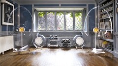 Die neuesten Lautsprecher von Ferguson Hill setzen auf ein transparentes Gehäuse. (Bild: Ferguson Hill)