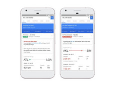 Google Flights nutzt Machine Learning um Flugverspätungen vorherzusagen.