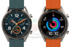 Eine von zwei neuen Huawei-Smartwatches der GT-Serie: Watch GT Active und Watch GT Elegant.