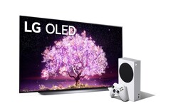 Wer einen LG OLED C1 mit einer Diagonale von 65 Zoll kauft, der kann sich eine Xbox Series S kostenlos schnappen. (Bild: LG / Microsoft)