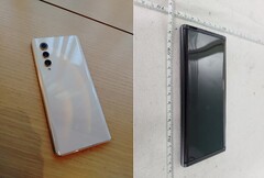 Das vermeintliche LG V70 und ein Bild des LG Rollable bei einer Zertifizierungsbehörde. Die allerletzten LG Phones sterben früh.