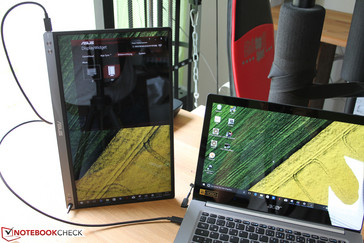 ZenScreen im Pivot Mode