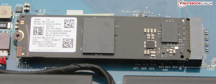 Eine PCIe-4-SSD dient als Systemlauwerk.