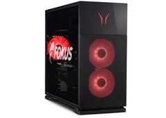 Medion präsentiert den besonders leistungsstarken Gaming-PC Medion Erazer Hunter X30 Fokus Edition. (Bild: Medion)