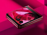 Das Motorola Razr 40 Ultra kombiniert ein großes Zweitdisplay mit einem Gehäuse, das auch in Viva Magenta erhältlich sein wird. (Bild: Evan Blass)