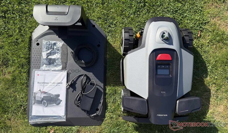Lieferumfang des Roborock RockMow Z120 LiDAR